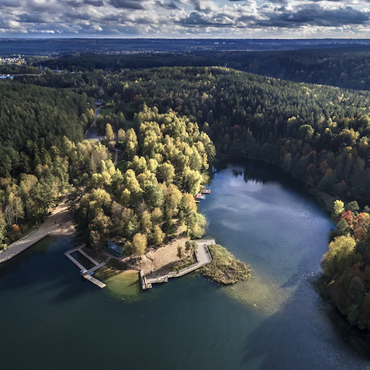 Sleepy Fish vinyl cover artwork featuring a blue-themed underwater scene with a submarine and a vibrant blue vinyl record.