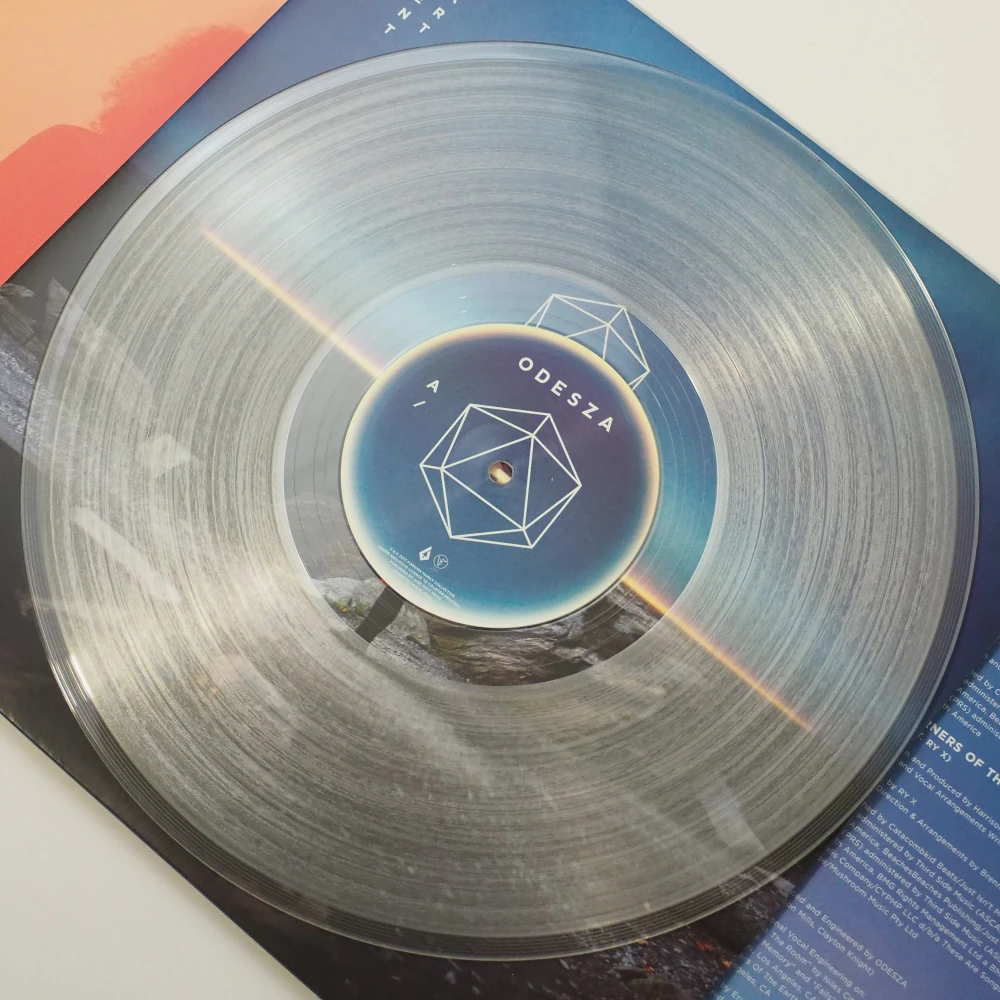 High-quality double vinyl pressed for Ninja Tune